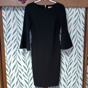 Size 2-4, Calvin Klein Black Dress